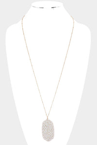 Nix Long Pendant Necklace