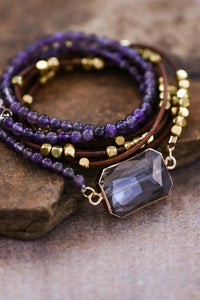 Femi Stone Wrap Bracelet