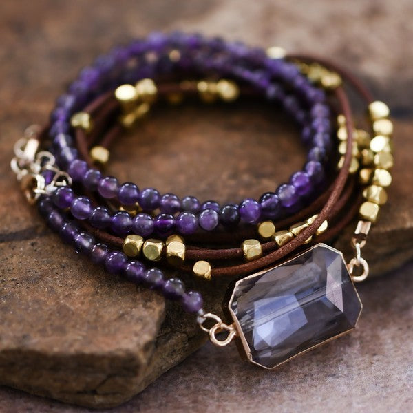 Femi Stone Wrap Bracelet