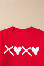 Red Puff XOXO Sweatshirt