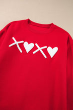 Red Puff XOXO Sweatshirt