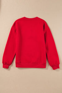 Red Puff XOXO Sweatshirt