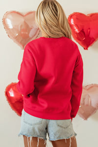 Red Puff XOXO Sweatshirt