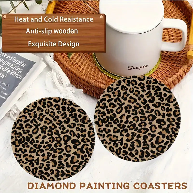 Leopard Acrylic Coasters