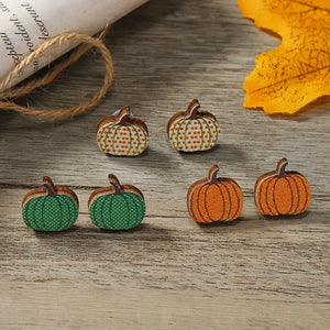 Pumpkin Earrings