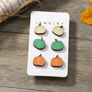 Pumpkin Earrings