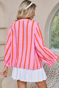 Everlyn Ruffled Sleeve Top