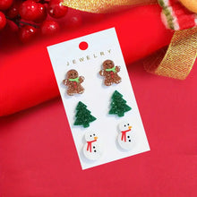 Gingerbread Earring Set