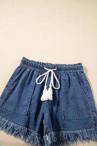 Mattea Raw Hem Shorts