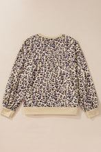 Parchment Leopard Print Sweatshirt