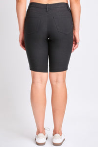 Winnie Hyper-Stretch Pull On Bermuda Shorts