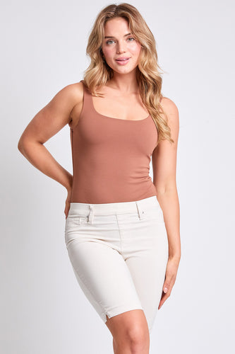 Winnie Hyper-Stretch Pull On Bermuda Shorts