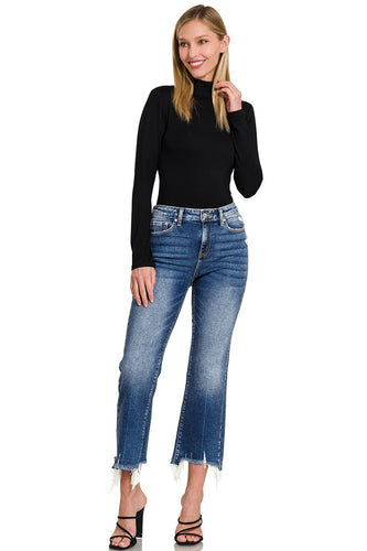 Wylie Kick Crop Jeans