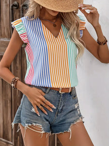 Aria Striped Top