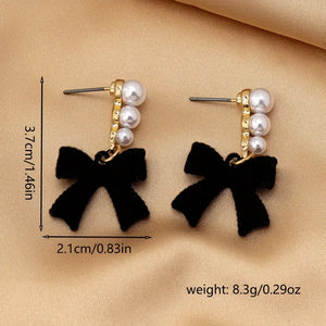 Call On Me Bow Earrings