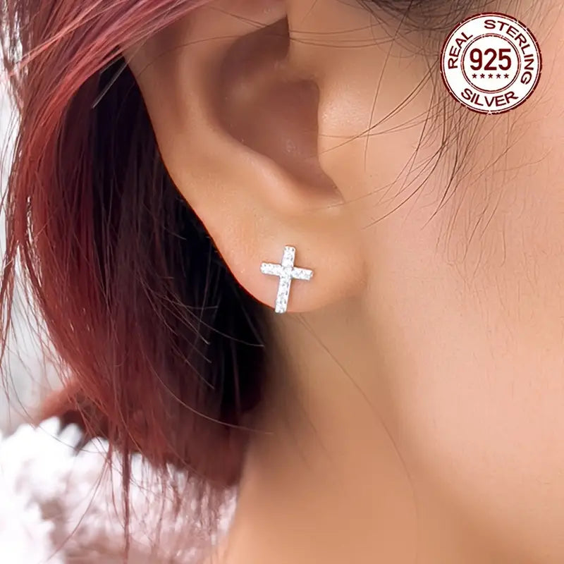 Ezio Cross Earrings