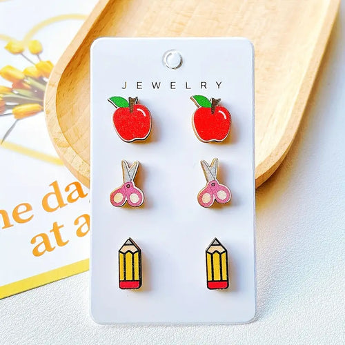 Teacher's Earrings Set