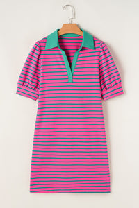 Esti Striped Tee Shirt Dress