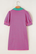 Esti Striped Tee Shirt Dress