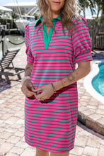 Esti Striped Tee Shirt Dress