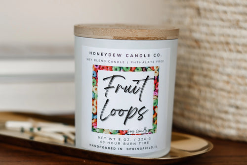 Fruit Loops 8oz Candle