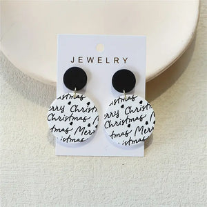 Judith Merry Christmas Earrings