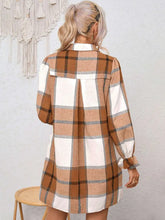 Ozzy Plaid Flannel Dress