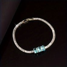 Square Tennis Bracelet