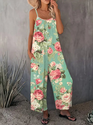 Summer Floral Jumpsuit