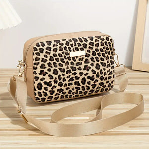 Take Your Pick Leopard Bag