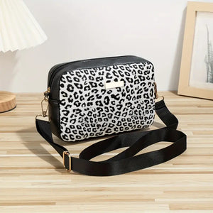 Take Your Pick Leopard Bag