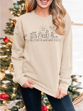 Manger Scene Sweatshirt