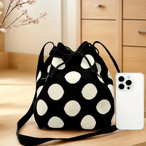 Want Your Love Polka Dot Bag