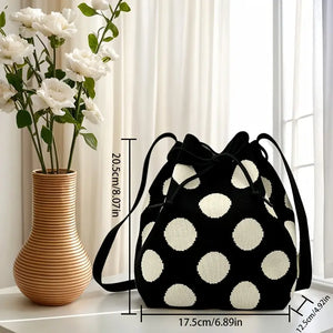 Want Your Love Polka Dot Bag