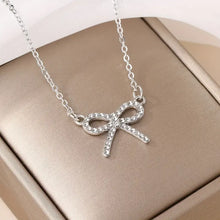 Wrapped Around My Finger Bow Necklace